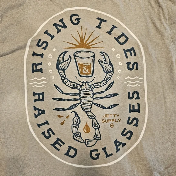 Jetty Supply Co. Men's Tee, T-shirt - Picture 4 of 5